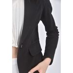 (S) blingbling韓牌質感黑色外套二手衣, , large