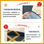日本製【コスモ】長門簾《招財貓福扇》海軍藍, , large
