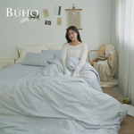 BUHO "Clear and Bright House" Natural Selected Pure Cotton Single Quilt Cover (4.5x6.5 feet), , large