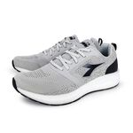 DIADORA迪亞多那 專業避震慢跑男鞋 男運動鞋 慢跑鞋 吸濕 排汗 透氣 散熱 保護後跟 Q彈 輕量 止滑 黑 灰, , large