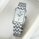 SEIKO 精工 CS 晶鑽長方形女錶 SWR091P1/4N30-00R0S, , large