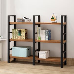 【Homelike】 喜家居工業風4尺低書架(1658)