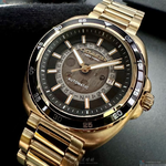 [星晴錶業]COACH手錶,46mm,CH00217雙面機械鏤空錶面金色錶殼金色精鋼錶帶款, , large