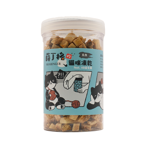 【SHARINGER 薛丁格】益生菌貓咪凍乾 110g-烏魚丁