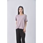 (S) meier q紫色短袖上衣二手衣, , large