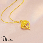 【Prisme Gold】母親節限定 馨情盛放黃金項鍊 任選 (金重約0.13錢&plusmn;0.03) 贈禮盒, , large