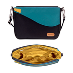 Eco-friendly Crossbody bag & tote bag Two-in-one, Reversible yoyo bag (Indigo), , large