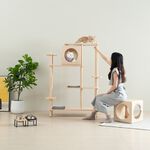 【paipaipets】Bien Bien Cat Tree - Short-Legged Cat Standard Jumping Platform, , large