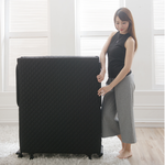 《Simple Life》6-section folding bed without assembly - black S-22, , large