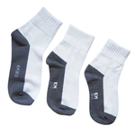 [Kaimei Cotton Industry] 12 pairs per dozen at a discounted price ❗ MIT made in Taiwan antibacterial deodorizing pure cotton student socks, , large