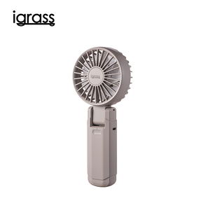 igrass Folding Dual Blade Powerful Silent Fan - Graphite Gray