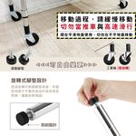 【KIWISH】60X30X180H 黑色四層架 收納架 倉儲架 鐵力士架 波浪架 四層架 架子 置物架 鐵架 層架, , large