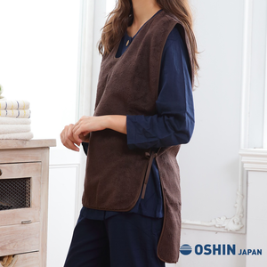 【日本旭川】OSHIN日本發熱吸濕背心-卡其/粉/咖啡
