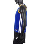 Nike NBA 青少年 球衣 籃球背心 背心 V領 勇士 藍黃 [WZ2B7BZ2B-WAR], , large