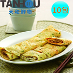 【天和鮮物】橄欖油香蔥蛋餅皮10包(600g/10片/包)(免運費), , large