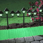 GS MALL 台灣製造 岩石路標 夜光路標 園藝路牌 園藝布置 園藝地磚 園藝造景 插地磚 指示牌 螢光牌 車道地磚, , large