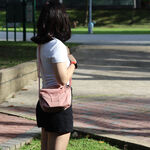 【MQ】FRIEDA Multi-layer zipper crossbody bag, , large