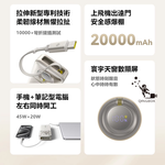 Baseus倍思 LQ Nomos PPLSC0120 65W伸縮線數顯快充行動電源Type-C 20000mAh 74Wh, , large