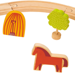 【Mentari】Farmyard Train Set, , large