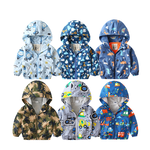 Hooded Windbreaker Jacket, , large