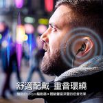 PHILIPS (TAE2146) 完美氣密高音質入耳式Type C耳機附麥克風 動態低音 隔絕噪音設計（黑色/白色）, , large
