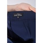 (L) zalora高腰質感藍色長褲二手衣, , large