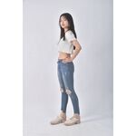 (M) someone jeans and fashion丹寧牛仔質感藍色長褲二手衣, , large