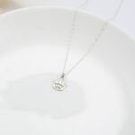 【Angel & Me】Queen King Crown s925 sterling silver necklace Birthday gift, , large