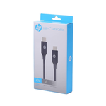 【HP 惠普】HP DHC-TC107 Type-C充電線 速充快充線-黑色(2m), , large