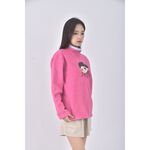 (M) 女孩粉色長袖上衣二手衣, , large