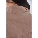 (F) libertine libertine質感素面杏色長袖上衣二手衣, , large