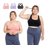 【AREXYOGA】AS-7405 大尺碼/2L-4L/ BRA/瑜珈/加大碼細肩Ｘ型美背中度運動可調節瑜珈背心式內衣, , large