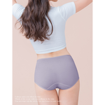 【Clany可蘭霓】美膚保養絲蛋白高腰XL-Q(2XL)內褲 玉露紫 2189-92, , large