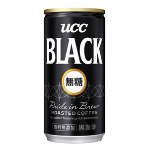 UCC Black Coffee Can184ml