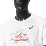 Asics 男 T恤 運動上衣 休閒短袖 排球短T 短袖上衣 亞版 [2053A258-100], , large