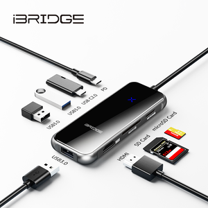 iBRIDGE 8-in-1 Type-C Hub Multi-Function 4K Adapter