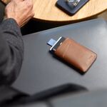 Bellroy 超薄皮夾 卡夾 優質皮革-黑, , large