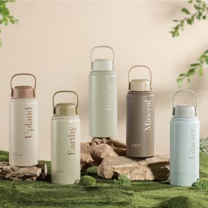 【Oolab 良杯製所】950ml 溫杉林系列 好感旅行保溫瓶 (五色)