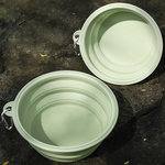 寵物外出折疊碗350ml 綠色 寵物碗 餵水, , large