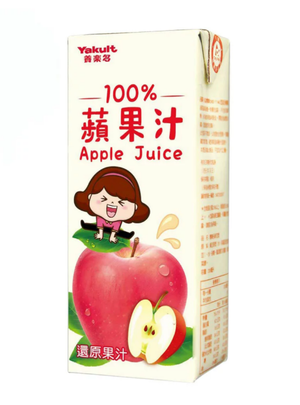 Yakult 養樂多系列200mlx6入(100%蘋果汁)