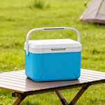 Essential for camping: 5.5L large-capacity green insulated box (outdoor cooler, 5.5L insulated box, 48-hour cooling, food-grade insulated box), , large