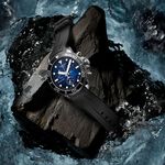 TISSOT 天梭 Seastar 1000 海洋之星300米潛水計時錶-藍x黑/45mm T1204171704100, , large