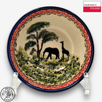 【SOLO Vintage】Cerraf Polish Pottery 13cm Rice Bowl Ballad of the Open Plains Series Made in Poland, , large