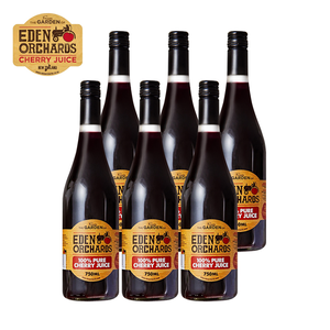【千歲本舖】紐西蘭Eden Orchards伊甸莊園 100%甜櫻桃原汁 6入組（箱購）
