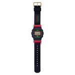 CASIO 卡西歐  G-SHOCK 紅武士 帆布錶帶手錶(DW-5600THC-1), , large