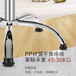 G+ Home No-Assembly Modern Cloud Office Chair / Computer Chair &ndash; 2" Solid Black Casters &ndash; Black, , large