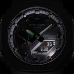 CASIO 卡西歐 G-SHOCK 極簡八角 太陽能電力智慧藍牙手錶 GA-B2100-1A1, , large