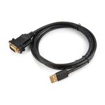 昌運監視器 HANWELL URI232-1.8M 1.8公尺USB2.0轉 RS-232 控制線, , large