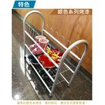 金德恩 GS MALL 台灣製造 二層鞋架 鞋架 置物架 疊放鞋架 收納鞋架 立鞋架 鐵管鞋架 二層鞋架, , large