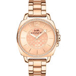 COACH 方圓C字水晶女錶-34mm CO14503142, , large